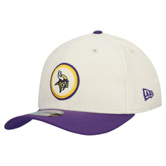 Minnesota Vikings New Era Loyal Corduroy 9SEVENTY Adjustable Hat - Stone Hats