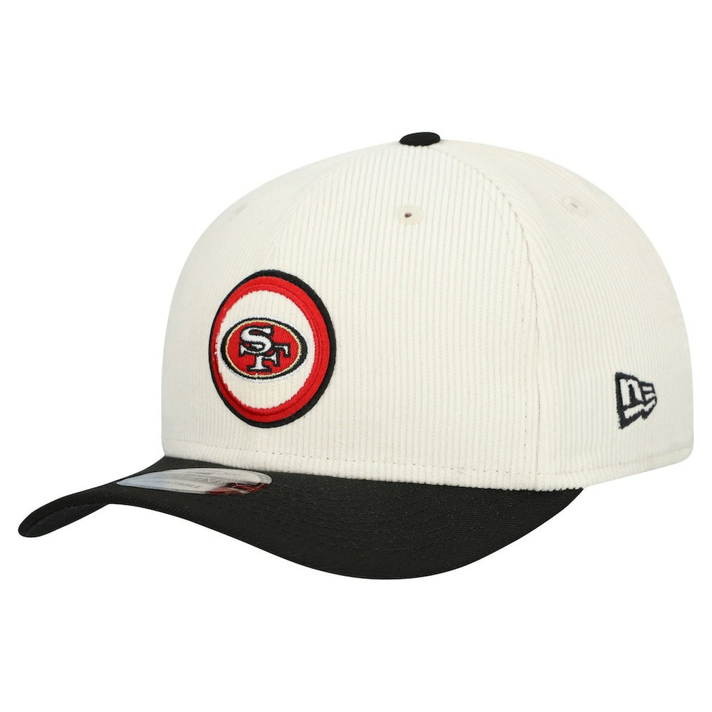 San Francisco 49ers New Era Loyal Corduroy 9SEVENTY Adjustable Hat - Stone Hats
