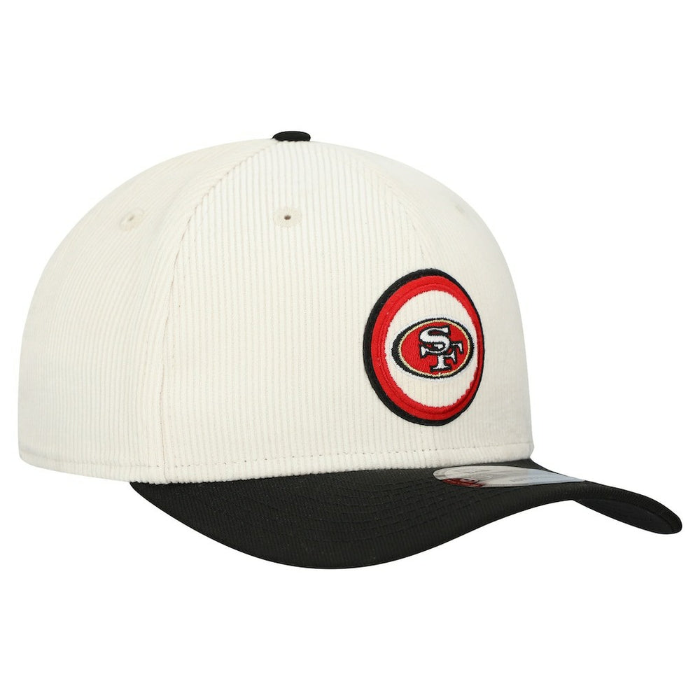 San Francisco 49ers New Era Loyal Corduroy 9SEVENTY Adjustable Hat - Stone Hats
