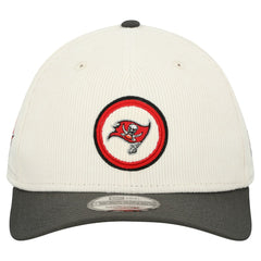 Tampa Bay Buccaneers New Era Loyal Corduroy 9SEVENTY Adjustable Hat - Stone Hats