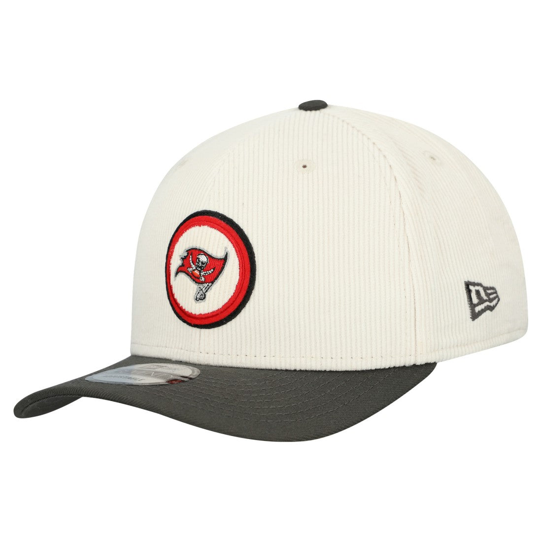 Tampa Bay Buccaneers New Era Loyal Corduroy 9SEVENTY Adjustable Hat - Stone Hats