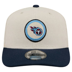 Tennessee Titans New Era Loyal Corduroy 9SEVENTY Adjustable Hat - Stone Hats