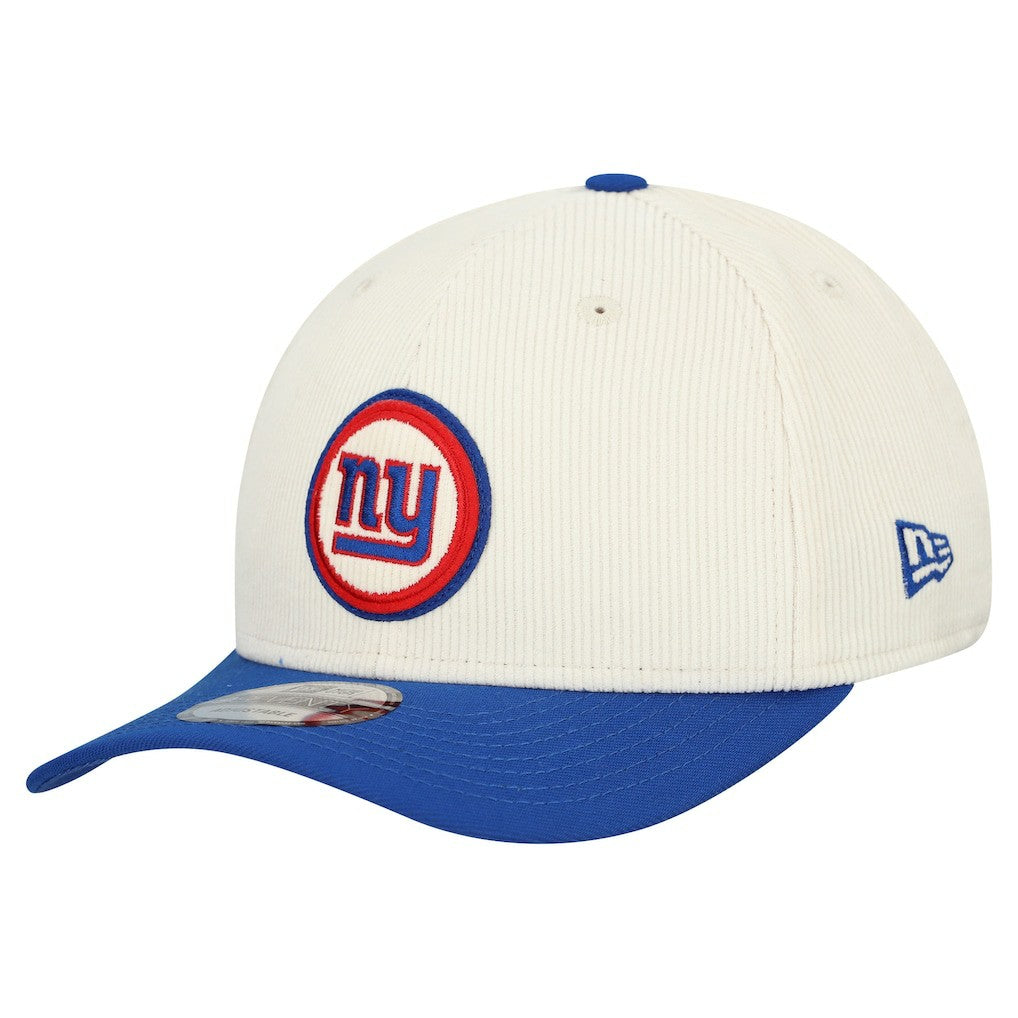 New York Giants New Era Loyal Corduroy 9SEVENTY Adjustable Hat - Stone Hats