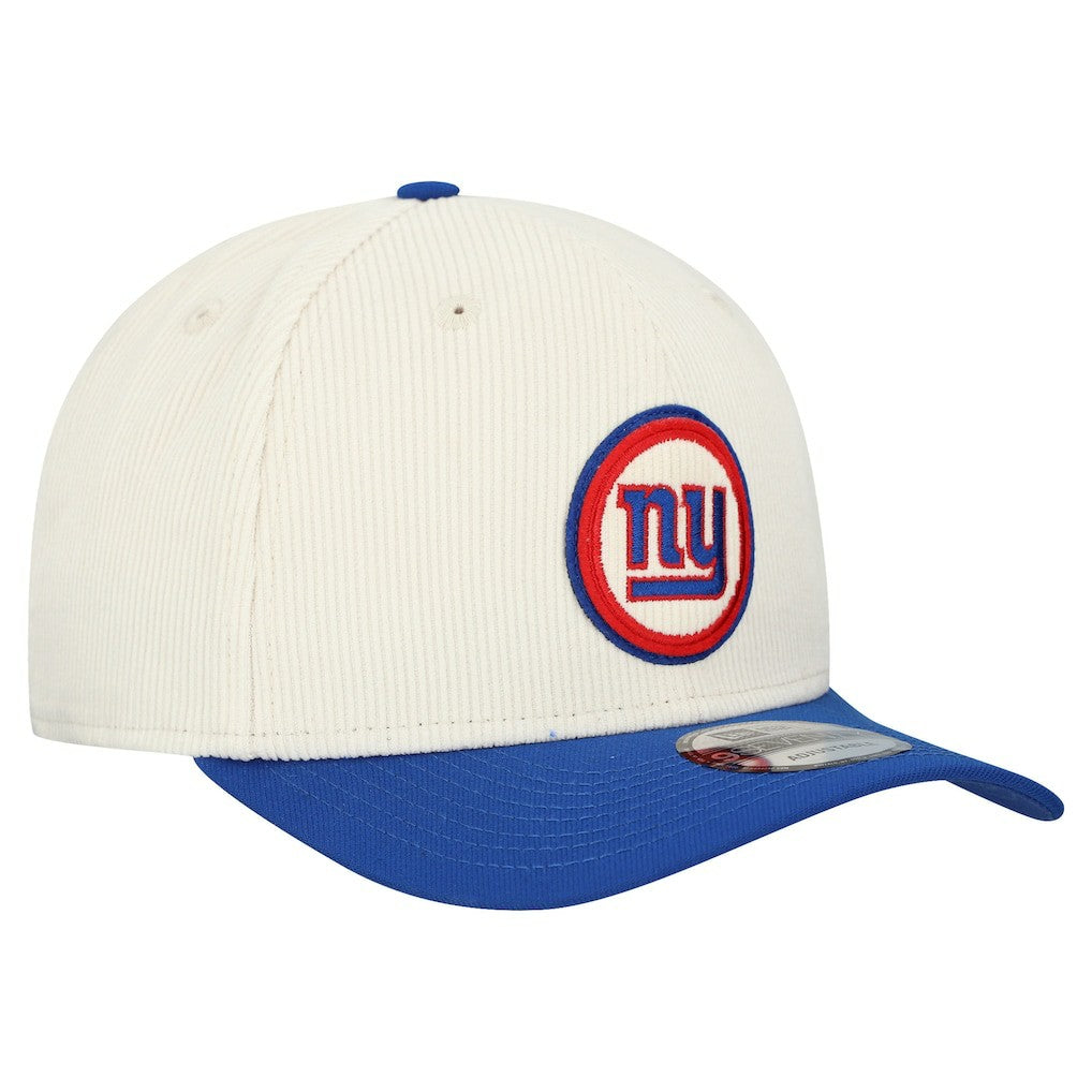 New York Giants New Era Loyal Corduroy 9SEVENTY Adjustable Hat - Stone Hats