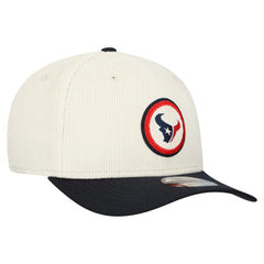 Houston Texans New Era Loyal Corduroy 9SEVENTY Adjustable Hat - Stone Hats