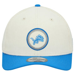 Detroit Lions New Era Loyal Corduroy 9SEVENTY Adjustable Hat - Stone Hats