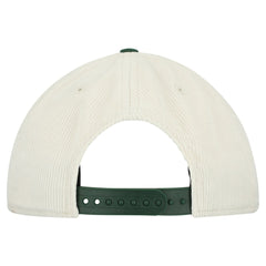 Green Bay Packers New Era Loyal Corduroy 9SEVENTY Adjustable Hat - Stone Hats