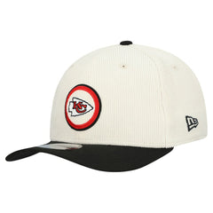 Kansas City Chiefs New Era Loyal Corduroy 9SEVENTY Adjustable Hat - Stone Hats