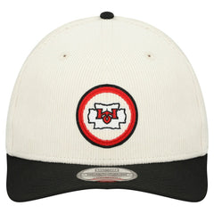 Kansas City Chiefs New Era Loyal Corduroy 9SEVENTY Adjustable Hat - Stone Hats