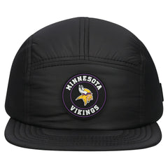 Minnesota Vikings New Era Quilted Camper Adjustable Hat - Black Hats
