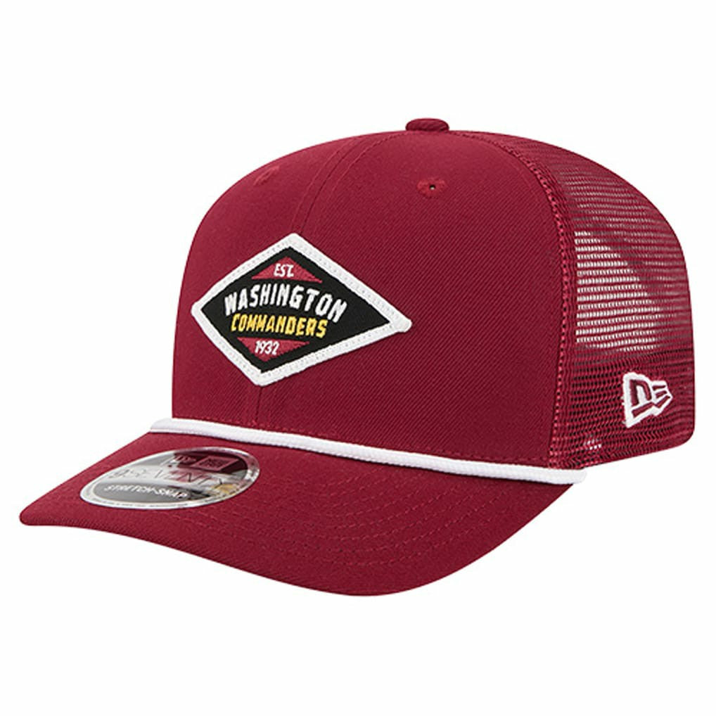 Washington Commanders New Era Team 9SEVENTY Adjustable Hat - Burgundy Hats