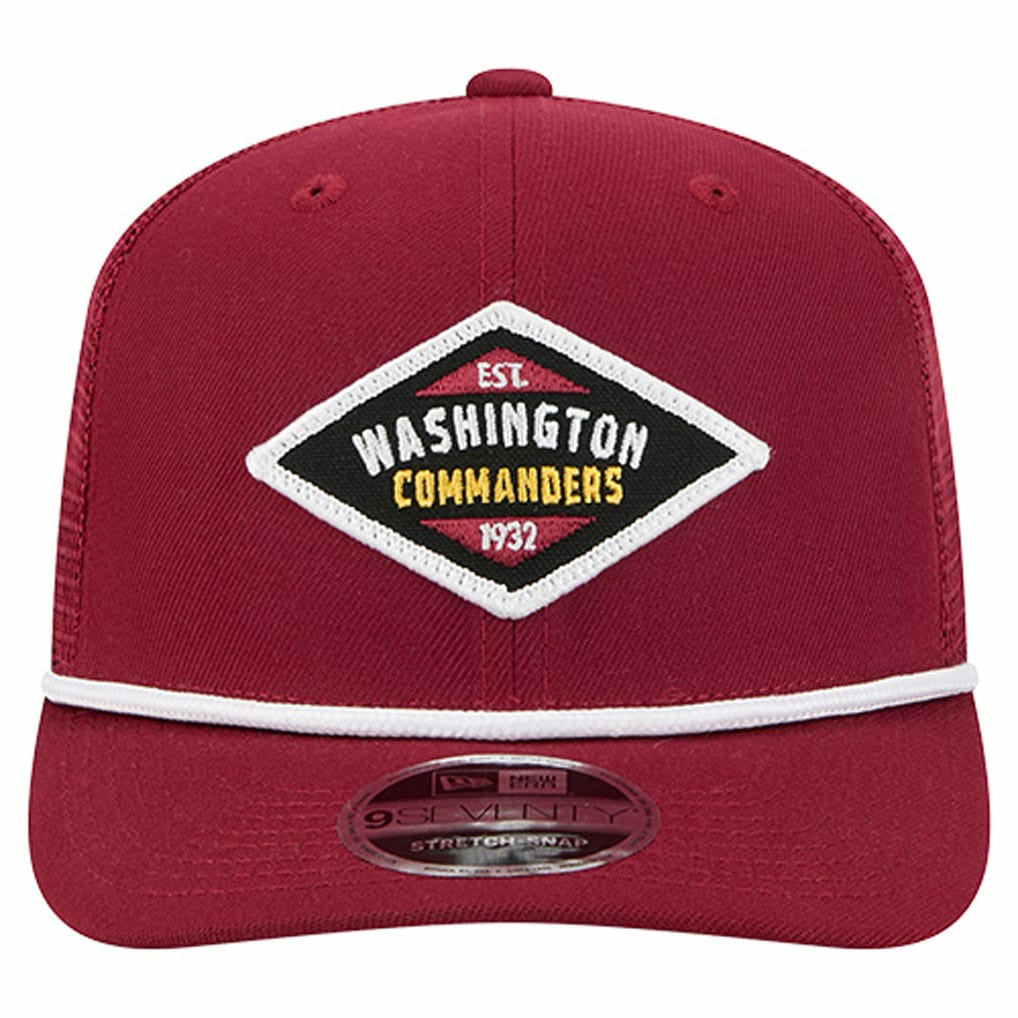 Washington Commanders New Era Team 9SEVENTY Adjustable Hat - Burgundy Hats