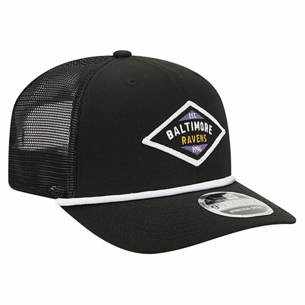 Baltimore Ravens New Era Team 9SEVENTY Adjustable Hat - Black Hats