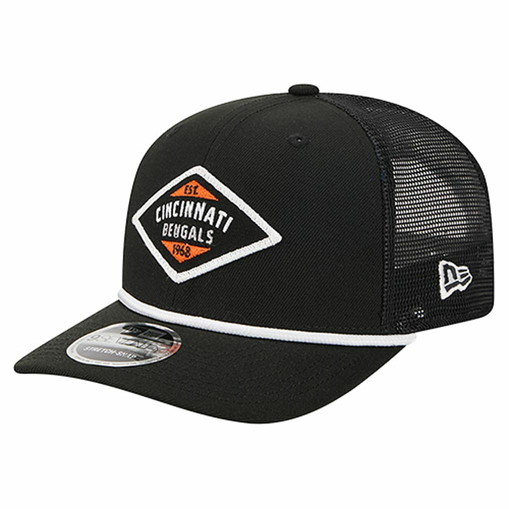 Cincinnati Bengals New Era Team 9SEVENTY Adjustable Hat - Black Hats