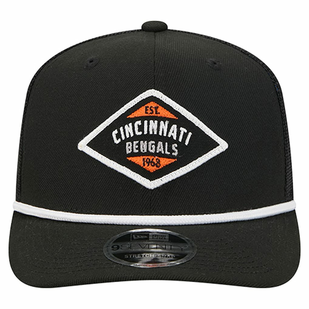 Cincinnati Bengals New Era Team 9SEVENTY Adjustable Hat - Black Hats