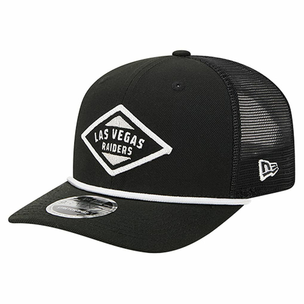 Las Vegas Raiders New Era Team 9SEVENTY Adjustable Hat - Black Hats