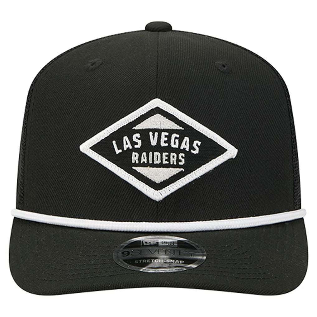 Las Vegas Raiders New Era Team 9SEVENTY Adjustable Hat - Black Hats