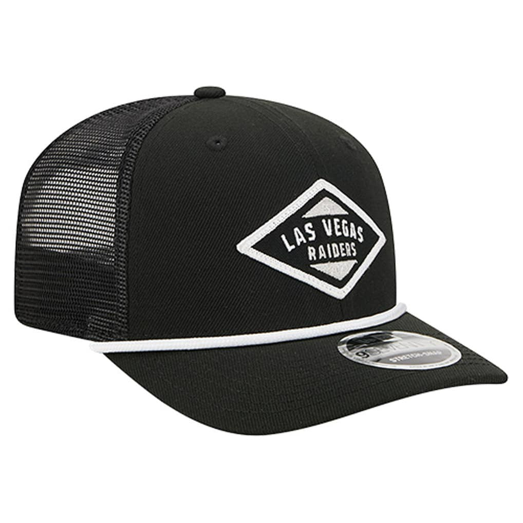 Las Vegas Raiders New Era Team 9SEVENTY Adjustable Hat - Black Hats