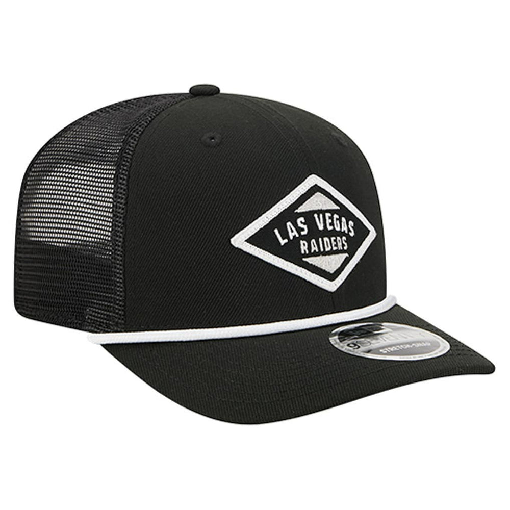 Las Vegas Raiders New Era Team 9SEVENTY Adjustable Hat - Black Hats
