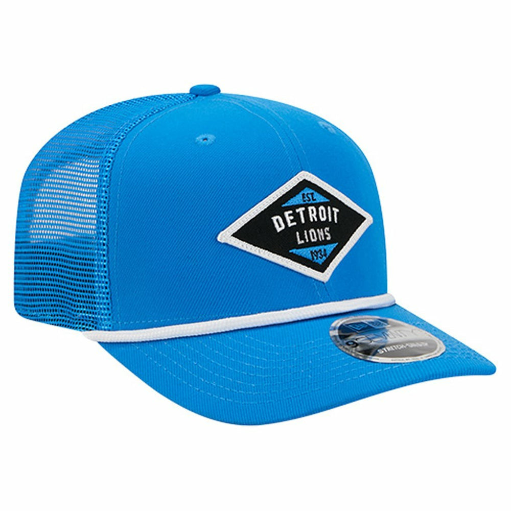 Detroit Lions New Era Team 9SEVENTY Adjustable Hat - Blue Hats
