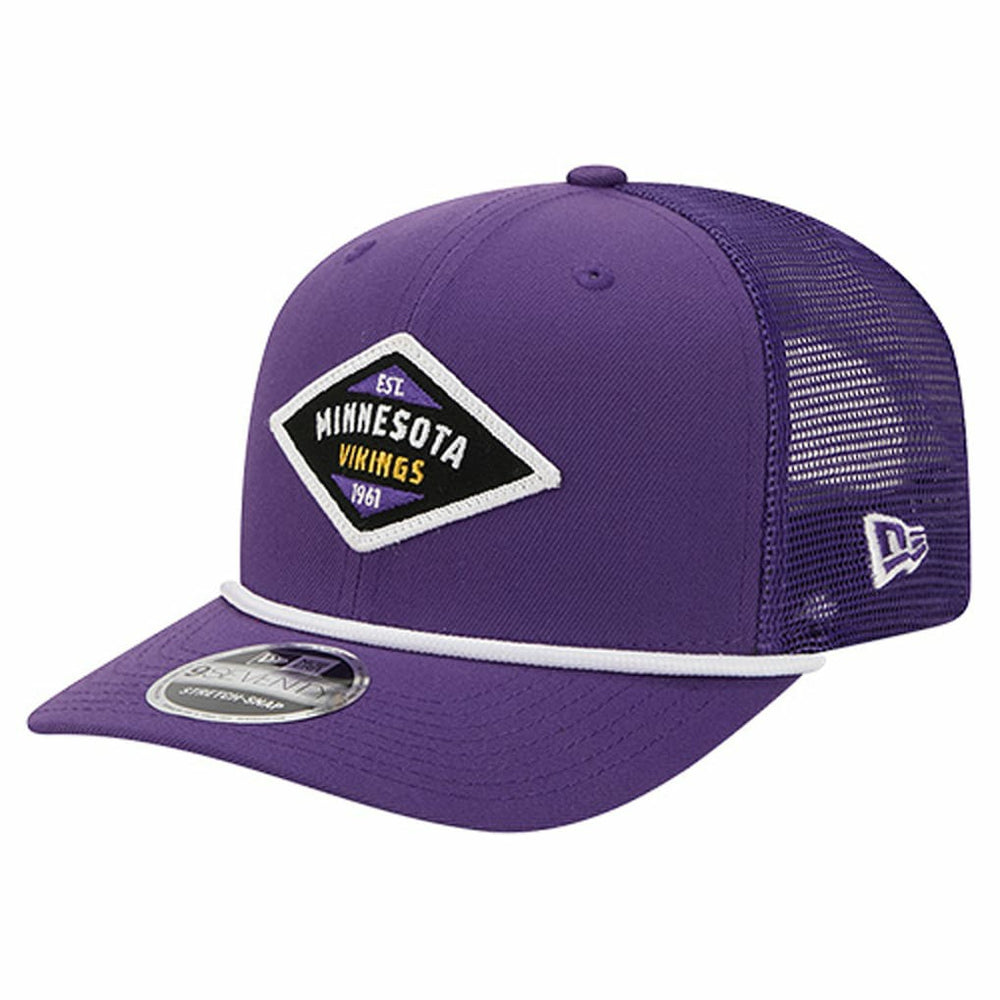 Minnesota Vikings New Era Team 9SEVENTY Adjustable Hat - Purple Hats