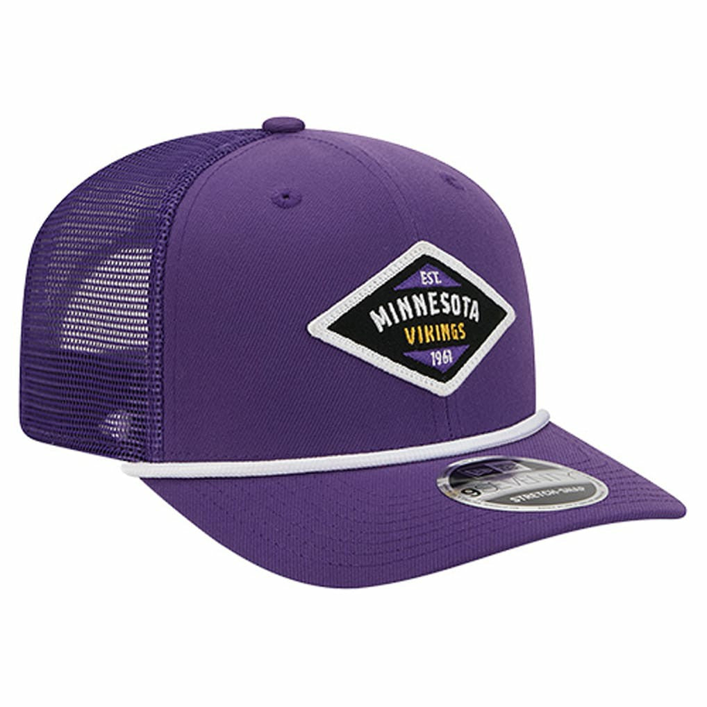 Minnesota Vikings New Era Team 9SEVENTY Adjustable Hat - Purple Hats