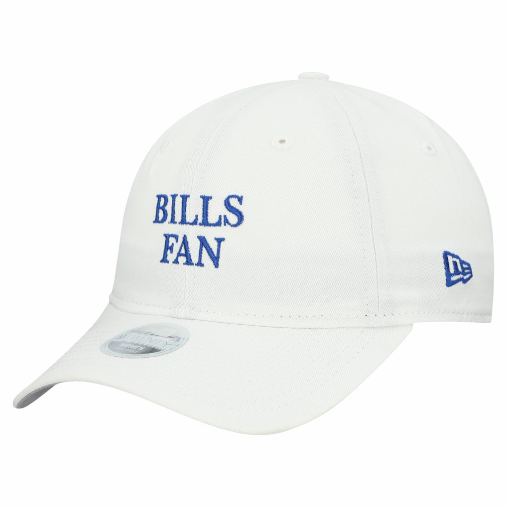 Buffalo Bills New Era Women's Team Fan 9TWENTY Adjustable Hat - White Hats