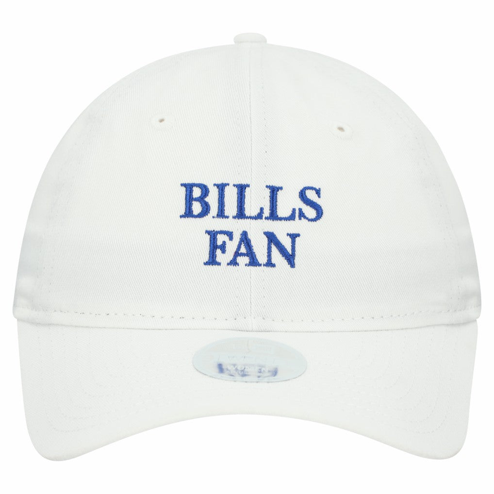 Buffalo Bills New Era Women's Team Fan 9TWENTY Adjustable Hat - White Hats