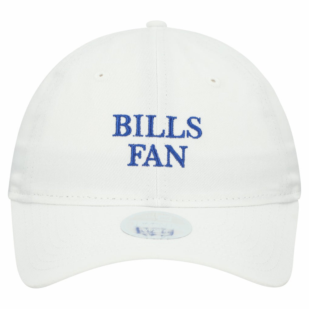 Buffalo Bills New Era Women's Team Fan 9TWENTY Adjustable Hat - White Hats