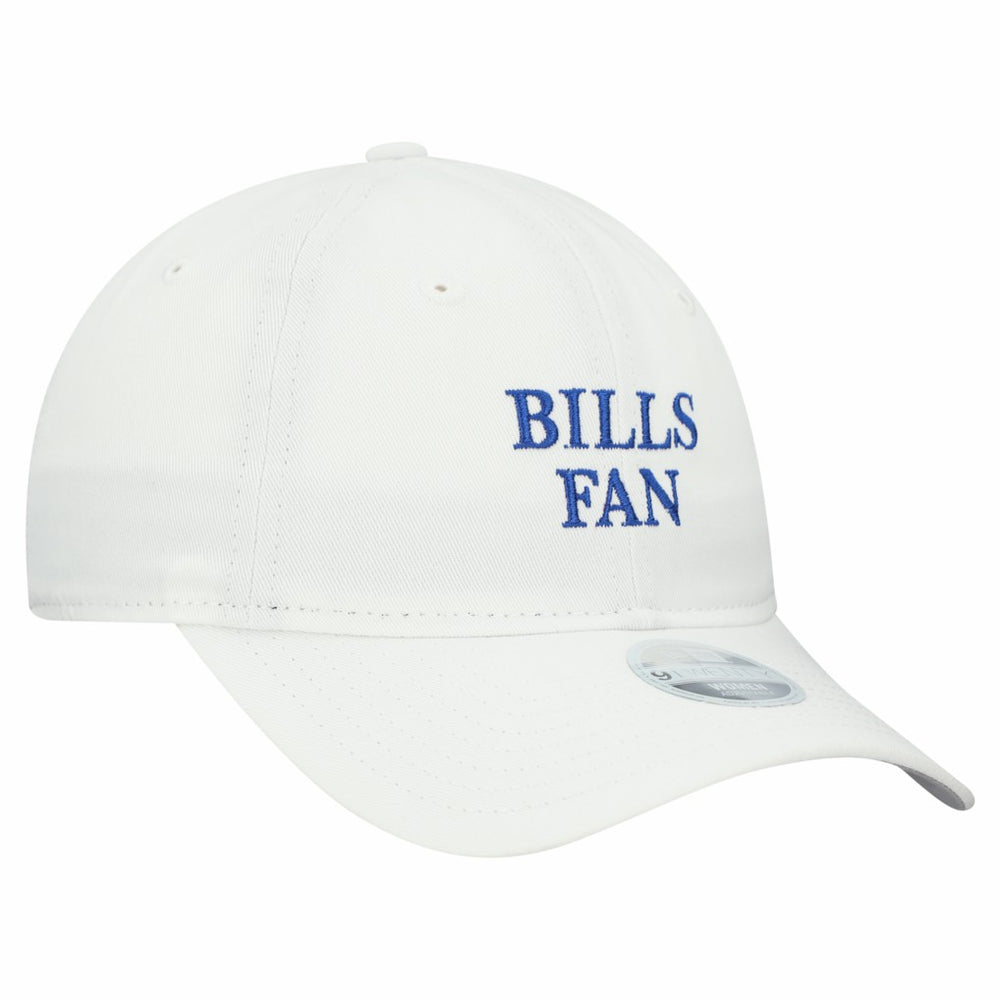 Buffalo Bills New Era Women's Team Fan 9TWENTY Adjustable Hat - White Hats