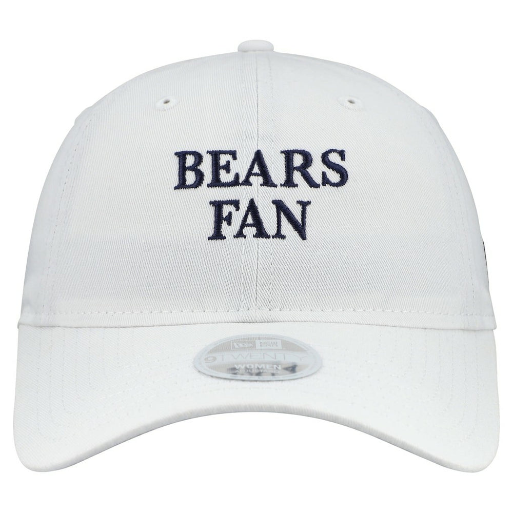 Chicago Bears New Era Women's Team Fan 9TWENTY Adjustable Hat - White Hats