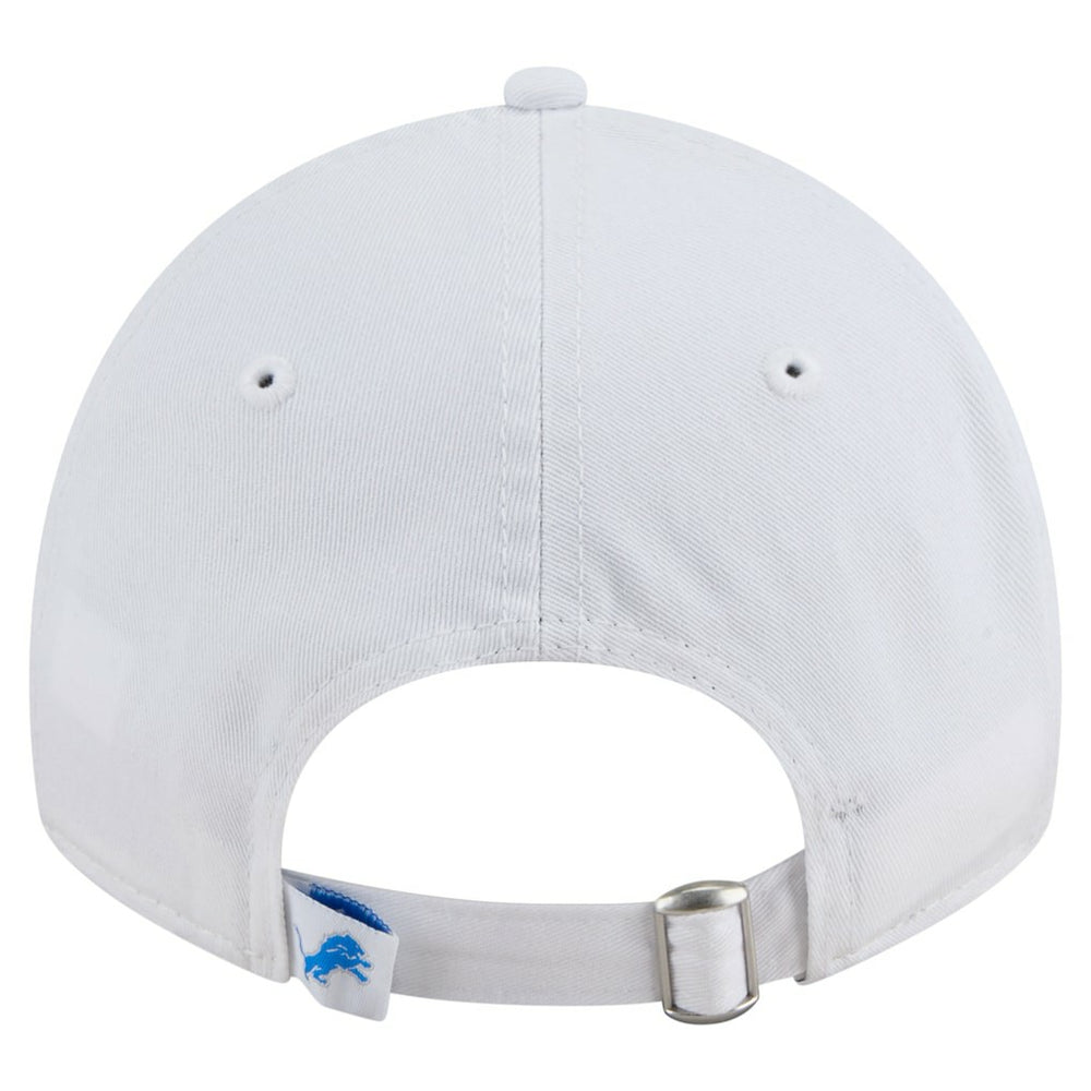 Detroit Lions New Era Women's Team Fan 9TWENTY Adjustable Hat - White Hats