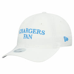 Los Angeles Chargers New Era Women's Team Fan 9TWENTY Adjustable Hat - White Hats