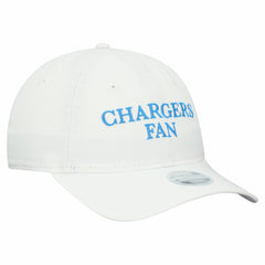 Los Angeles Chargers New Era Women's Team Fan 9TWENTY Adjustable Hat - White Hats