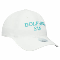 Miami Dolphins New Era Women's Team Fan 9TWENTY Adjustable Hat - White Hats