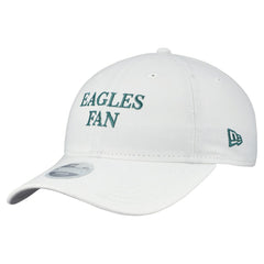 Philadelphia Eagles New Era Women's Team Fan 9TWENTY Adjustable Hat - White Hats