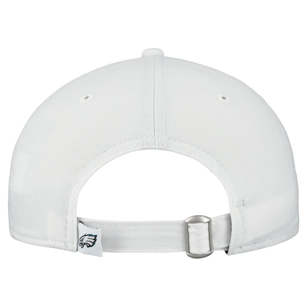 Philadelphia Eagles New Era Women's Team Fan 9TWENTY Adjustable Hat - White Hats