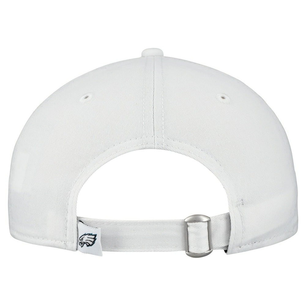 Philadelphia Eagles New Era Women's Team Fan 9TWENTY Adjustable Hat - White Hats