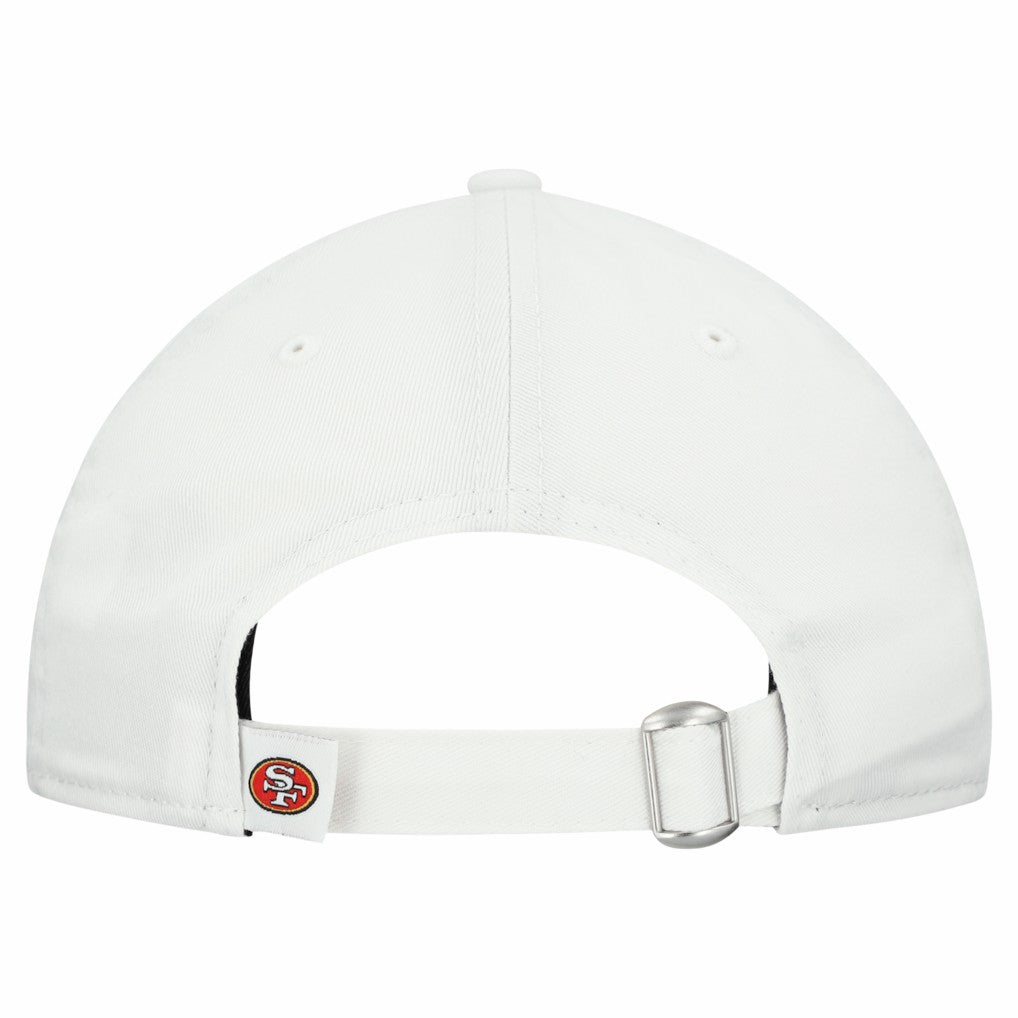 San Francisco 49ers New Era Women's Team Fan 9TWENTY Adjustable Hat - White Hats