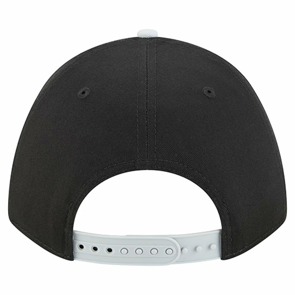 Las Vegas Raiders New Era Arch COOLERA 9FORTY A-Frame M-Crown Adjustable Hat - Black Hats