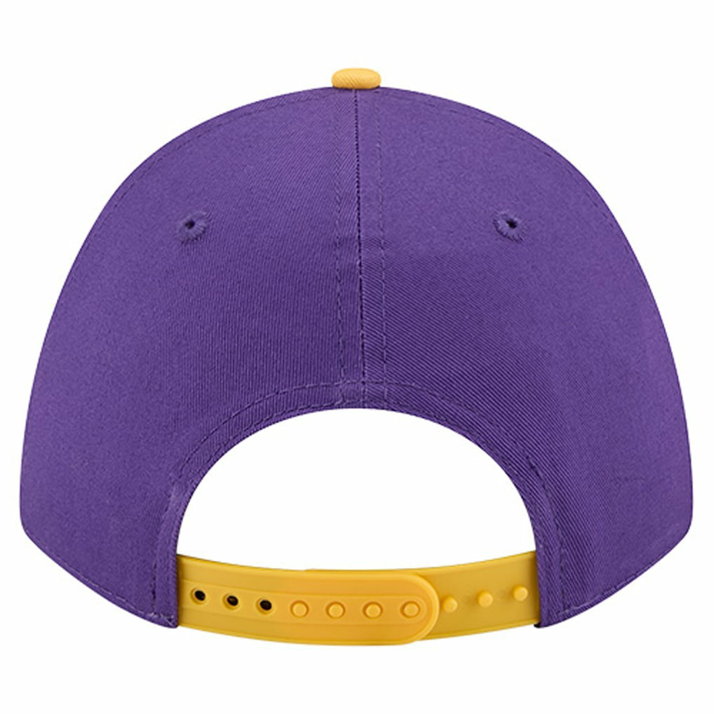Minnesota Vikings New Era Arch COOLERA 9FORTY A-Frame M-Crown Adjustable Hat - Purple Hats