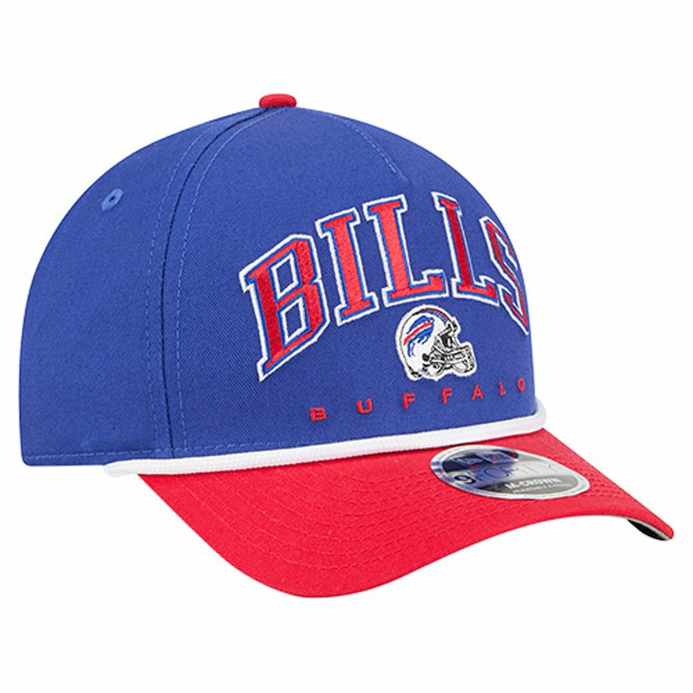 Buffalo Bills New Era Arch COOLERA 9FORTY A-Frame M-Crown Adjustable Hat - Royal Hats