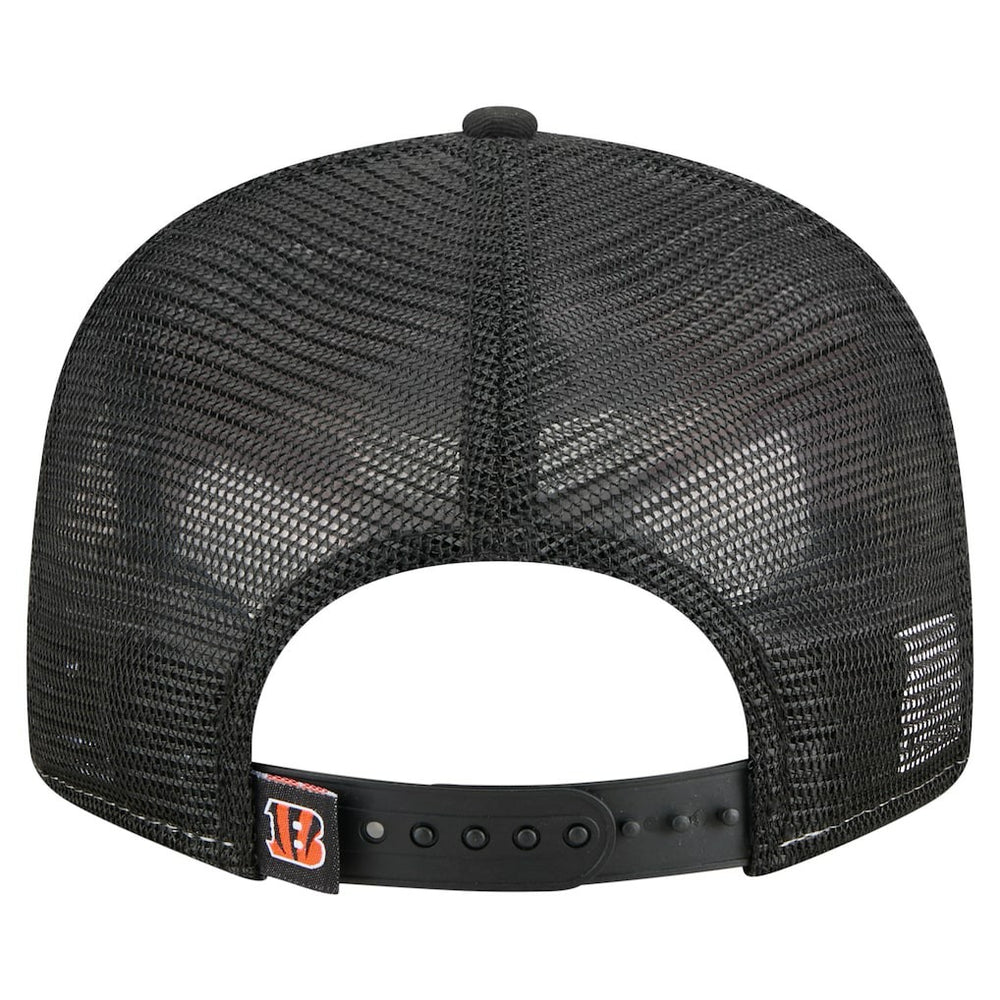 Cincinnati Bengals New Era Outdoor Split Panel 9FIFTY Snapback Hat - Orange/Black Hats
