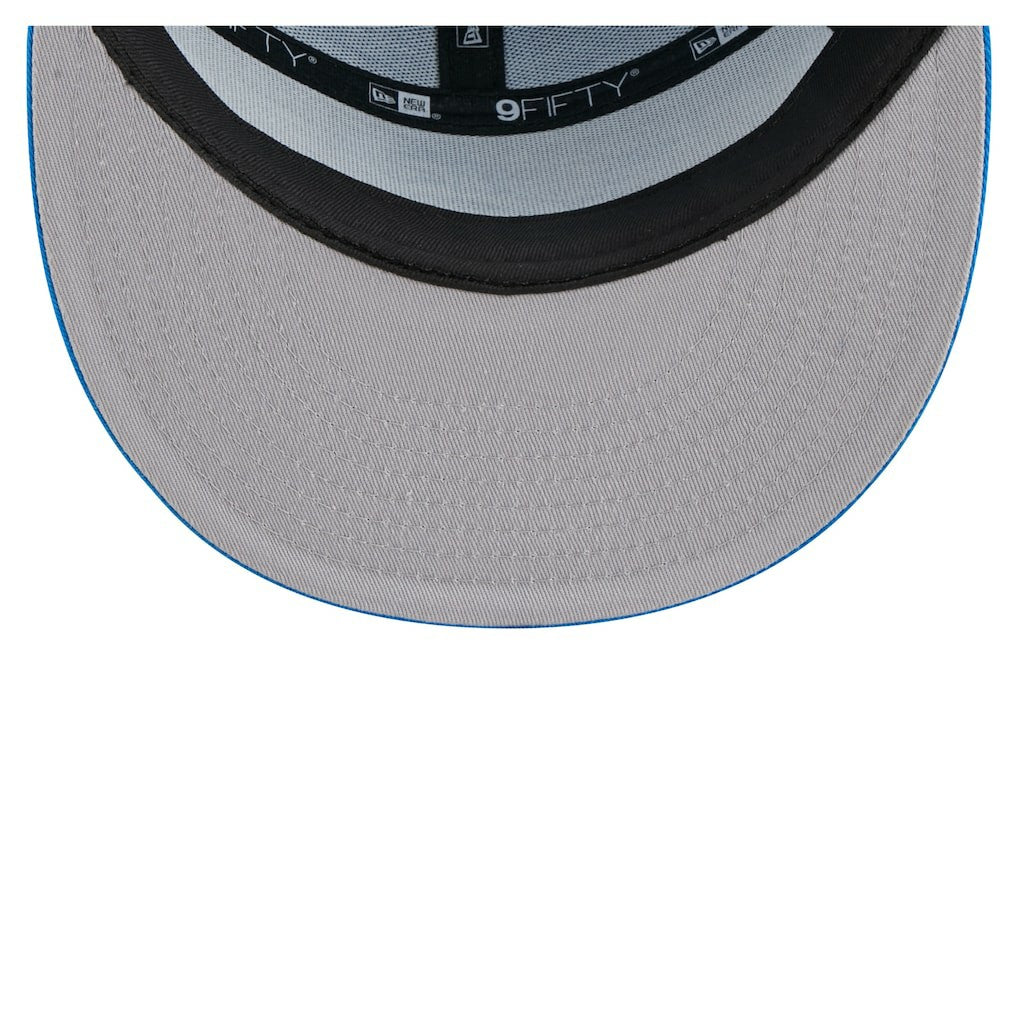 Detroit Lions New Era Outdoor Split Panel 9FIFTY Snapback Hat - Gray/Blue Hats