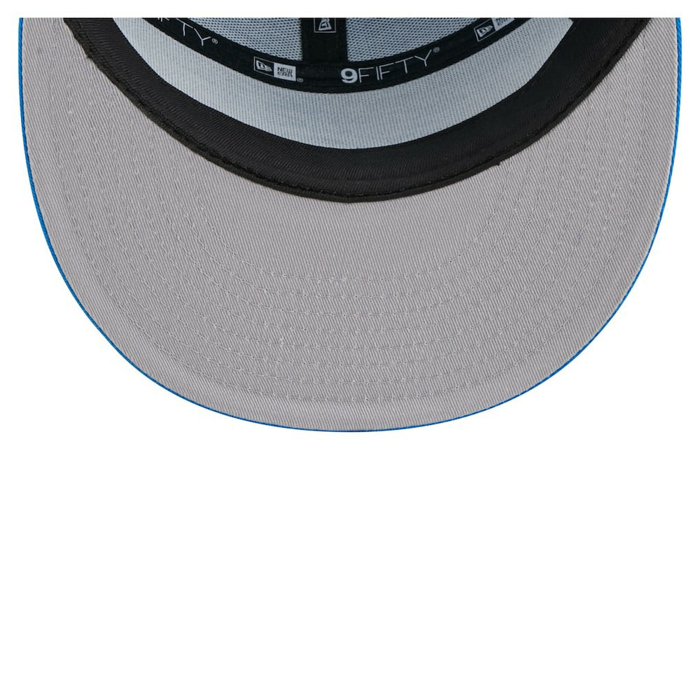 Detroit Lions New Era Outdoor Split Panel 9FIFTY Snapback Hat - Gray/Blue Hats