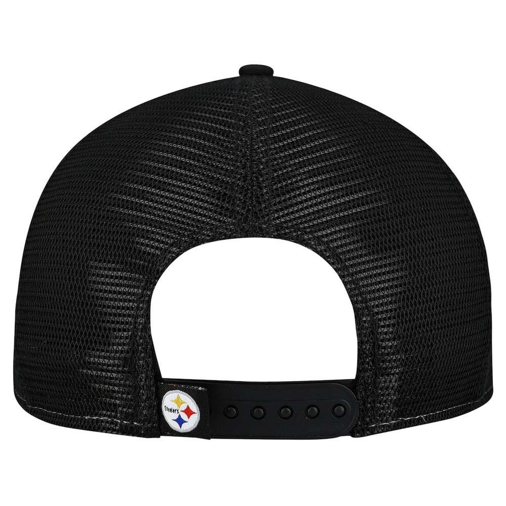Pittsburgh Steelers New Era Outdoor Split Panel 9FIFTY Snapback Hat - Gold/Black Hats