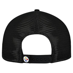 Pittsburgh Steelers New Era Outdoor Split Panel 9FIFTY Snapback Hat - Gold/Black Hats