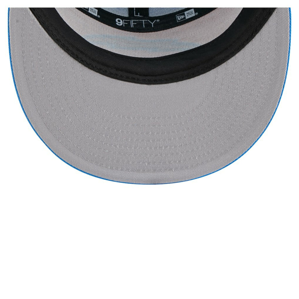 Los Angeles Chargers New Era Outdoor Split Panel 9FIFTY Snapback Hat - Gold/Powder Blue Hats