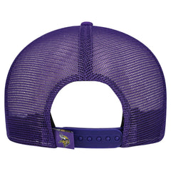 Minnesota Vikings New Era Outdoor Split Panel 9FIFTY Snapback Hat - Gold/Purple Hats