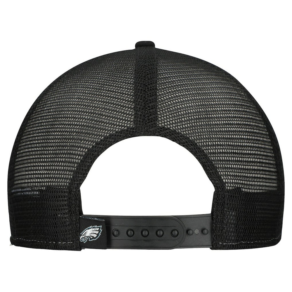 Philadelphia Eagles New Era Outdoor Split Panel 9FIFTY Snapback Hat - Midnight Green/Black Hats